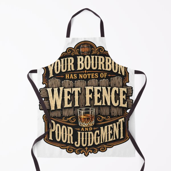 Item preview, Your Bourbon Has Notes of Wet Fence and Poor Judgment designed and sold by HenryJames, LLC.