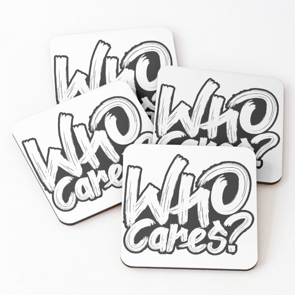 Item preview, Who cares? designed and sold by DopeShirtSA.
