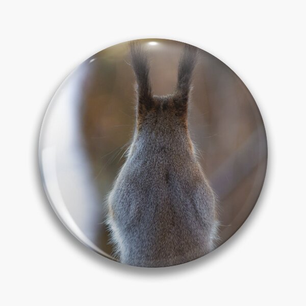 Item preview, Cute Squirrel from Behind with Tufted Ears designed and sold by NorthWild.