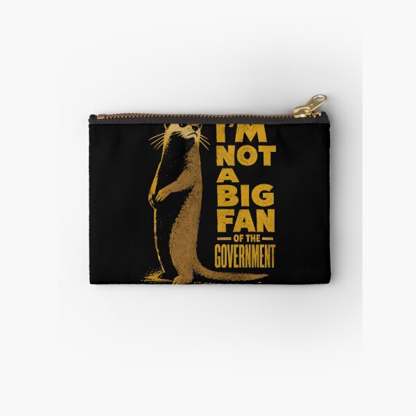 Item preview, Not a Big Fan of the Government Otter Humor designed and sold by Victor Shadehorn.