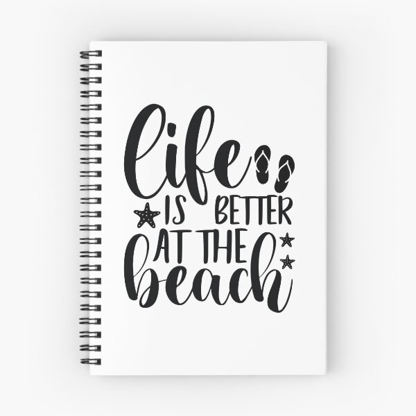 Item preview, Life Is Better At The Beach - Retro Summer Quotes Cool Ocean Vacation Beach Vibe Apparel Art designed and sold by FuzionRaptor.