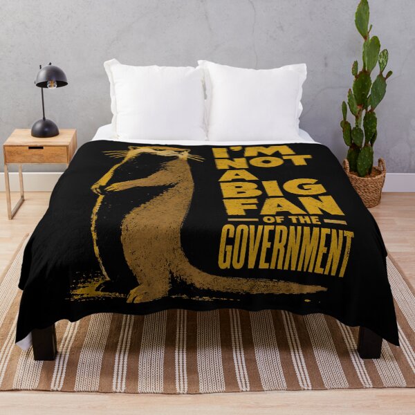 Item preview, Not a Big Fan of the Government Otter Humor designed and sold by Victor Shadehorn.