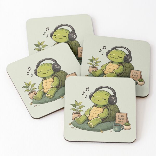 Item preview, Chill Turtle Beats designed and sold by Safe Haven Pets.