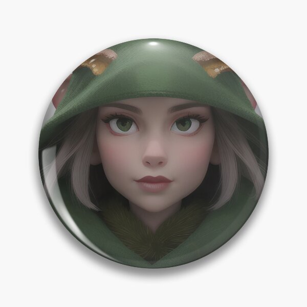 Item preview, Enchanted Forest Guardian Portrait designed and sold by MoonGlyphSilence.