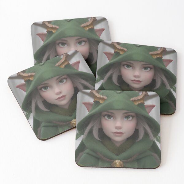 Item preview, Enchanted Forest Guardian Portrait designed and sold by MoonGlyphSilence.