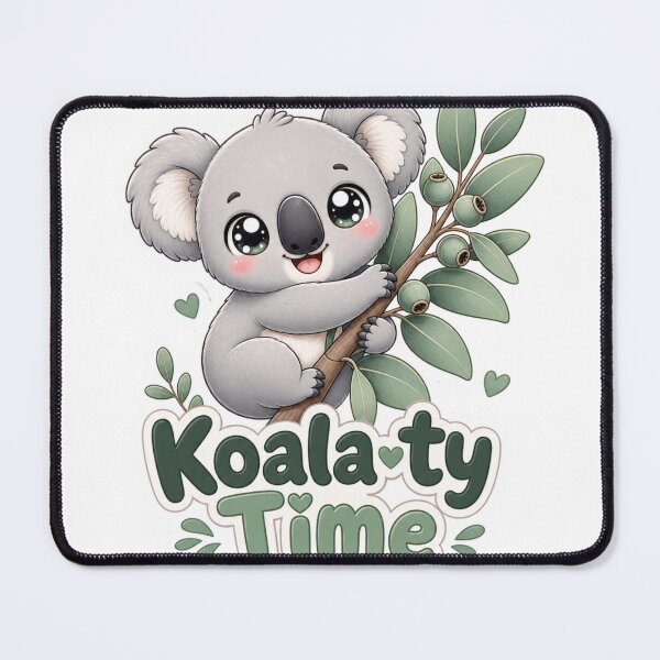 Item preview, Koala-ty Time Cute Koala Kawaii Saying designed and sold by BoosterShop.