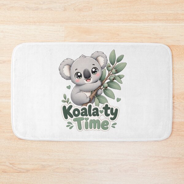 Item preview, Koala-ty Time Cute Koala Kawaii Saying designed and sold by BoosterShop.