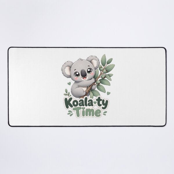 Item preview, Koala-ty Time Cute Koala Kawaii Saying designed and sold by BoosterShop.