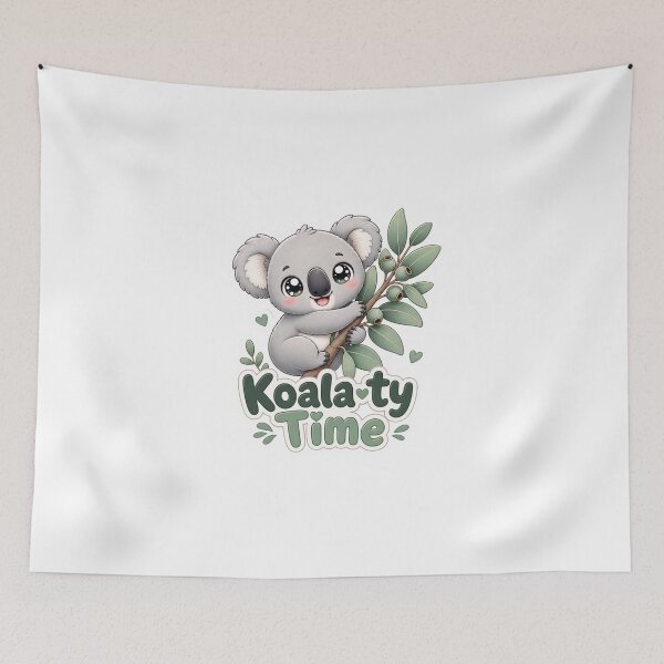 Item preview, Koala-ty Time Cute Koala Kawaii Saying designed and sold by BoosterShop.