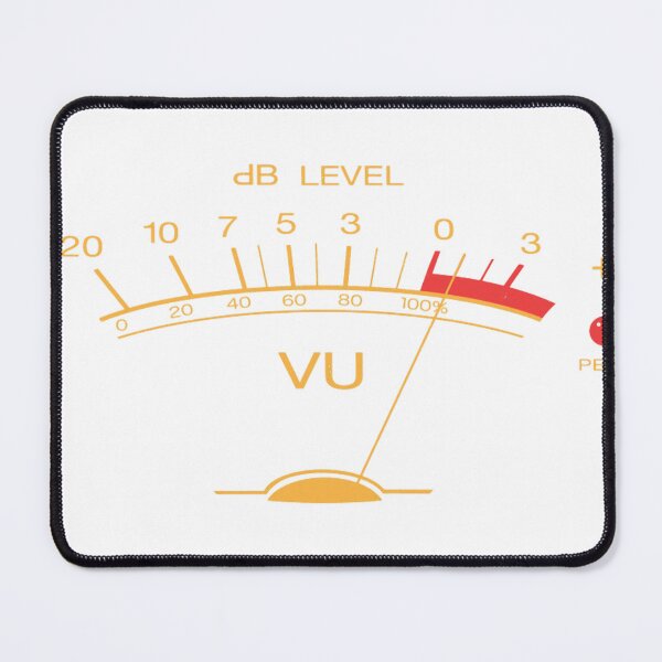 Item preview, Volume VU Meter Vintage Audio Engineer Recording Studio Gear Head Musician Guitar designed and sold by printonio.