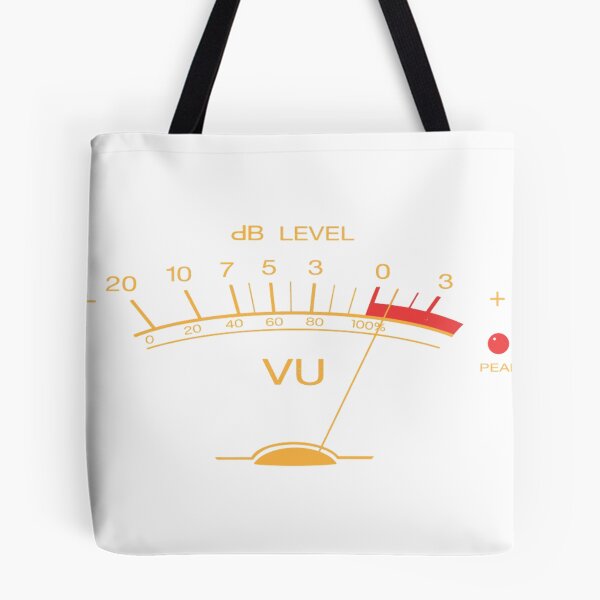 Item preview, Volume VU Meter Vintage Audio Engineer Recording Studio Gear Head Musician Guitar  designed and sold by printonio.