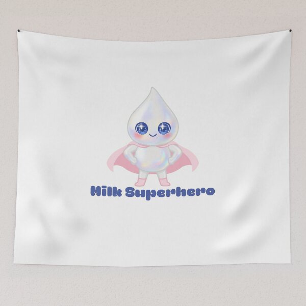 Item preview, Milk Superhero Lactation Consultant Kawaii Breast Milk Hero IBCLC designed and sold by Neurospicy Trolls.