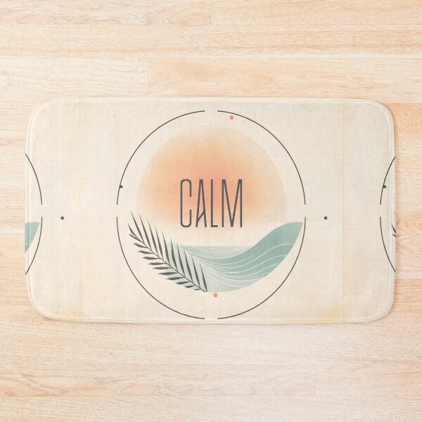 Item preview, Minimalist Calm Ivory Coastal Zen Art designed and sold by TrinovaCreates.