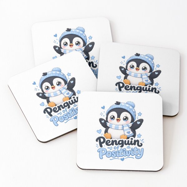 Item preview, Penguin of Positivity Cute Penguin Kawaii designed and sold by BoosterShop.