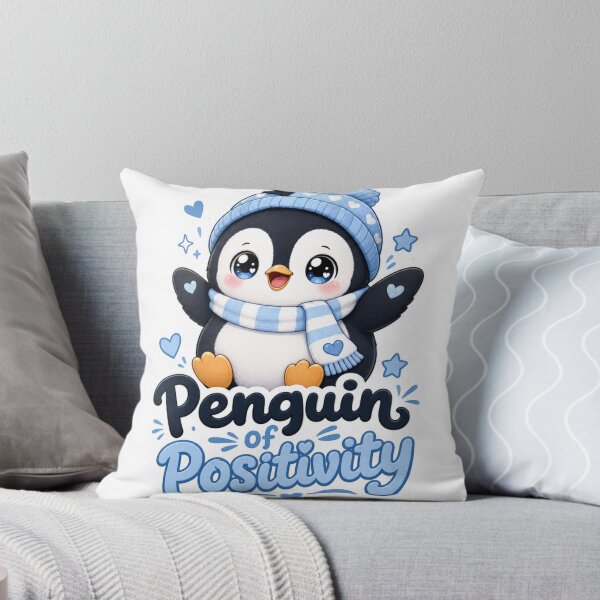Item preview, Penguin of Positivity Cute Penguin Kawaii designed and sold by BoosterShop.