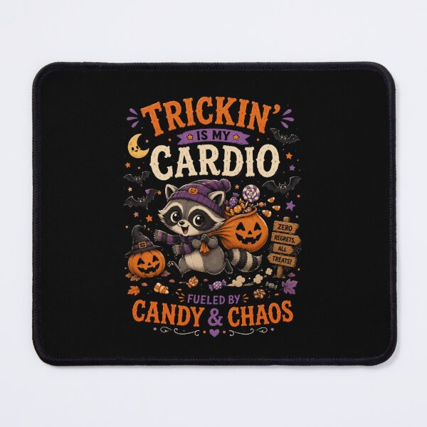 Item preview, Trickin Is My Cardio Funny Raccoon designed and sold by M.Store.