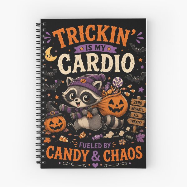 Item preview, Trickin Is My Cardio Funny Raccoon designed and sold by M.Store.