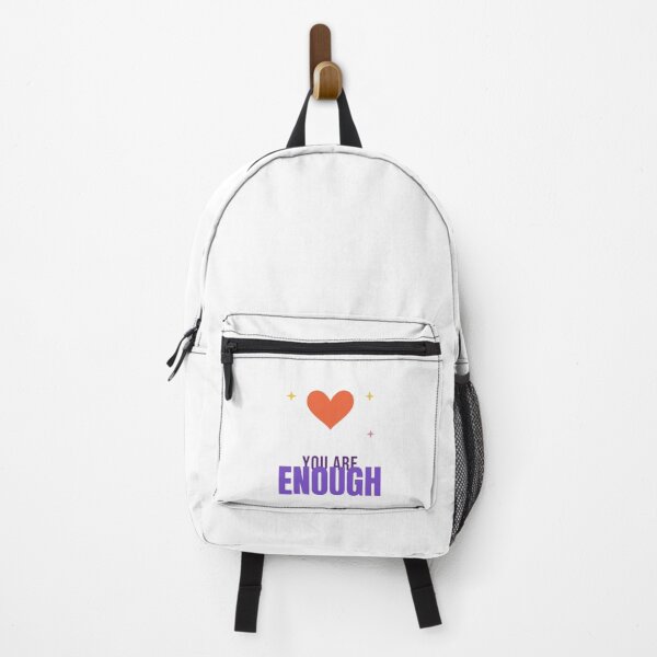 Item preview, You Are Enough Heart - Mental Health Awareness Shirt designed and sold by RankShift.