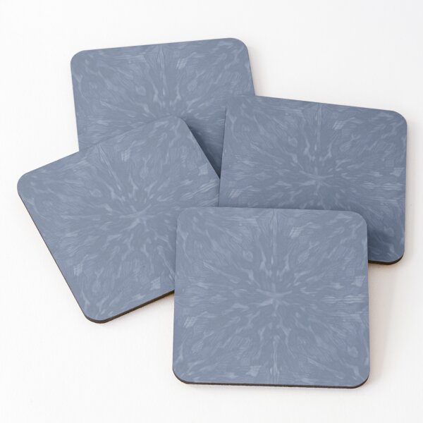 Item preview, Soft Blue Abstract Kaleidoscope Pattern with Misty Symmetrical Texture designed and sold by TremainDigital.