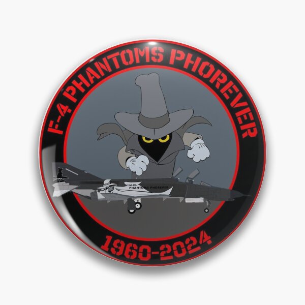 Item preview, McDonnell Douglas F-4 Phantom II Phantoms Phorever 1960 - 2024 designed and sold by MilitaryPlus.