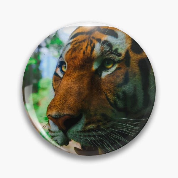 Item preview, Fierce Tiger Close Up Portrait in Jungle designed and sold by NorthWild.