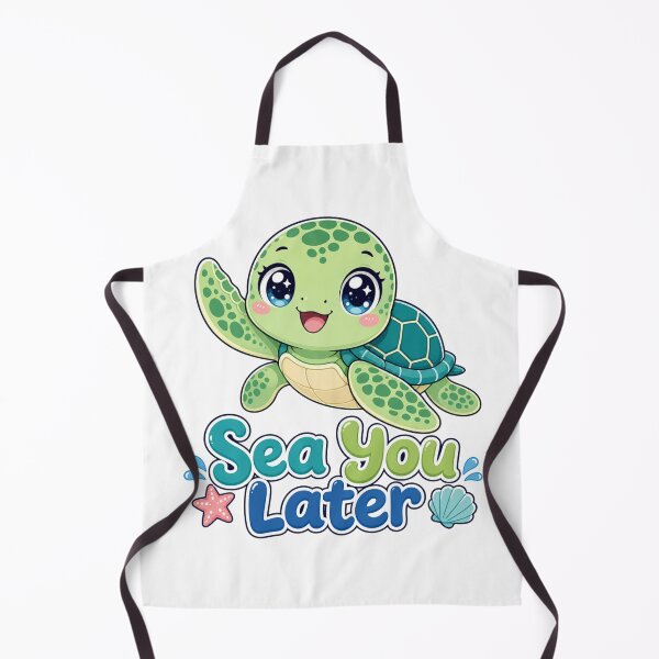 Item preview, Sea You Later Cute Turtle Kawaii designed and sold by BoosterShop.