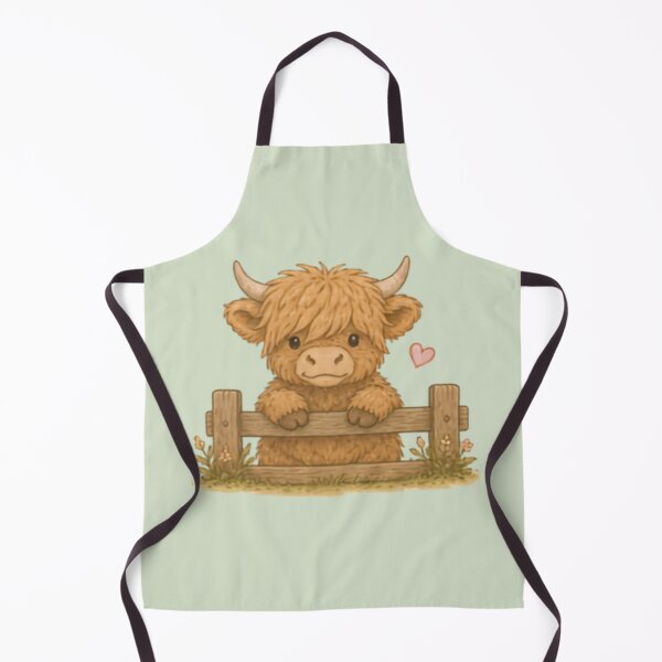 Item preview, Hello There Highland Cow designed and sold by MellowMunchkins.
