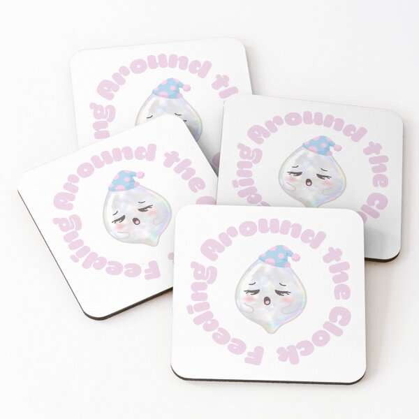 Item preview, Feeding Around The Clock Breastfeeding Kawaii Milk Drop Funny IBCLC New Mom Gift designed and sold by Neurospicy Trolls.
