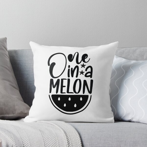 Item preview, One In A Melon - Summer Quotes Retro Vintage Aesthetic Cute Watermelon Fruit Gift designed and sold by FuzionRaptor.