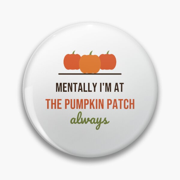 Item preview, Mentally I'm at the Pumpkin Patch - Funny Fall Shirt designed and sold by RankShift.