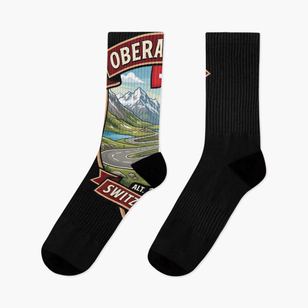 Item preview, Oberalp Pass Switzerland Mountain Explorer Design designed and sold by enzoade.
