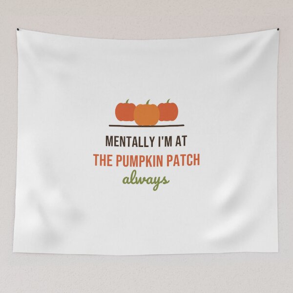 Item preview, Mentally I'm at the Pumpkin Patch - Funny Fall Shirt designed and sold by RankShift.