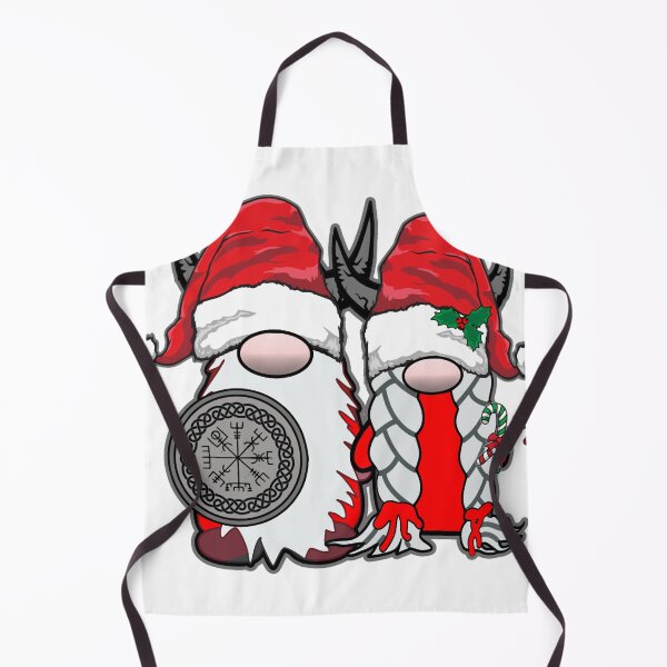 Item preview, Cute Nordic Gnomes Viking Tomte Couple Scandinavian Nisse Christma designed and sold by printonio.