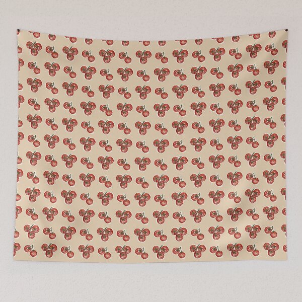 Item preview, Tomato Illustration Print Pattern designed and sold by lyiris.