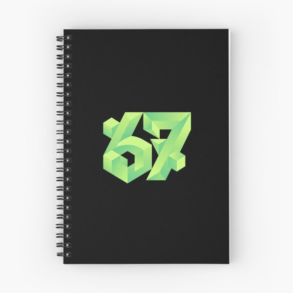 Item preview, 3D Isometric Geometric Green Number 67 designed and sold by Sergii Davydenko.