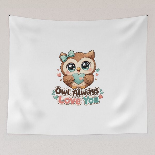Item preview, Owl Always Love You Cute Owl Kawaii designed and sold by BoosterShop.
