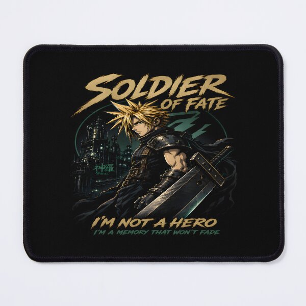 Item preview, I'm Not A Hero-FF7 Memory Quote Aesthetic designed and sold by TTdesigns123.