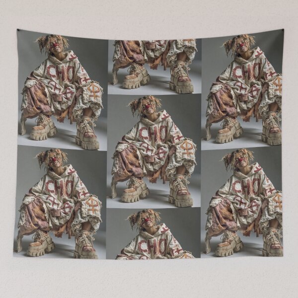 Item preview, Pink Checkered Clown designed and sold by Verademacedoart.