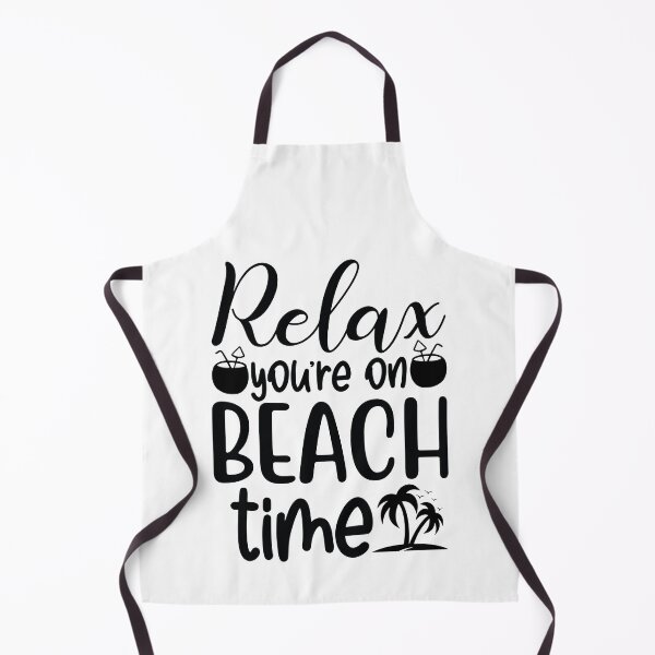 Item preview, Relax You're On Beach Time - Summer Quotes Retro Vintage Aesthetic Ocean Lover Gift designed and sold by FuzionRaptor.