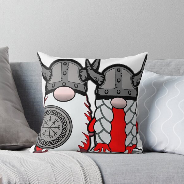 Item preview, Funny Cute Nordic Gnomes Vikings Tomte Couple Scandinavian  designed and sold by printonio.