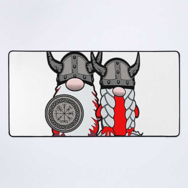 Item preview, Funny Cute Nordic Gnomes Vikings Tomte Couple Scandinavian  designed and sold by printonio.