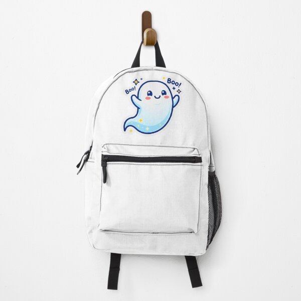 Item preview, Cute Kawaii Ghost Boo Halloween Sticker Design designed and sold by ExploreAura Studio.