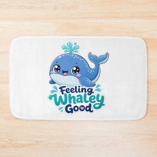 Item preview, Feeling Whaley Good Cute Whale Kawaii designed and sold by BoosterShop.