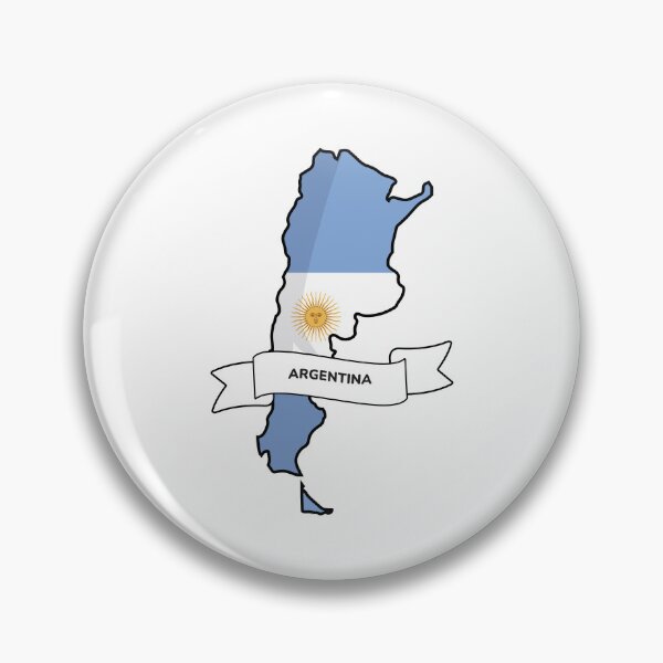 Item preview, Argentina Map and Flag Graphic Design designed and sold by Travel.Art.