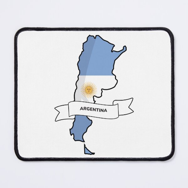 Item preview, Argentina Map and Flag Graphic Design designed and sold by Travel.Art.