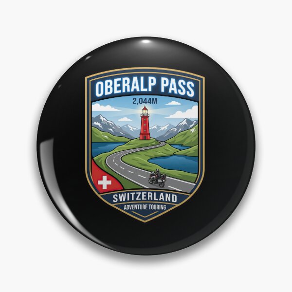 Item preview, Oberalp Pass Swiss Alps Motorcycle Adventure Graphic designed and sold by enzoade.