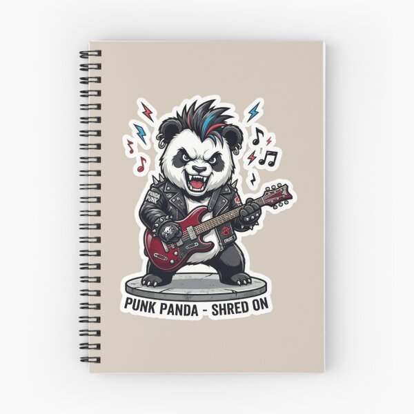 Item preview, Punk Panda Power Chords designed and sold by Safe Haven Pets.