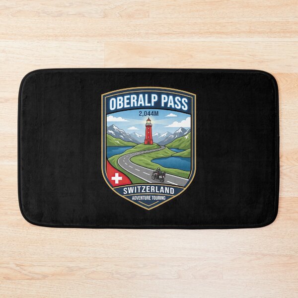 Item preview, Oberalp Pass Swiss Alps Motorcycle Adventure Graphic designed and sold by enzoade.