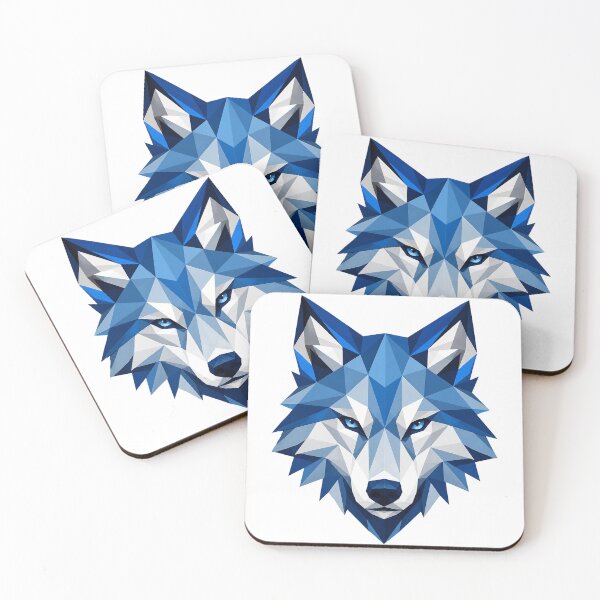 Item preview, Geometric Wolf Face designed and sold by Wild Studio Designs.