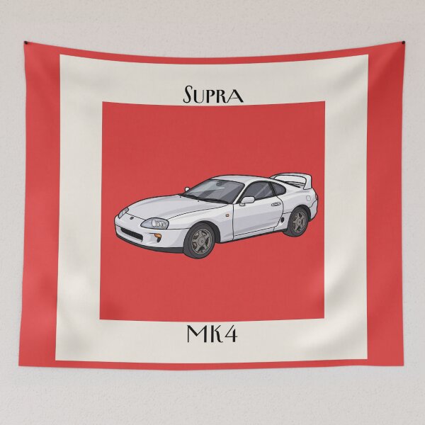 Item preview, MK4 Supra Classic Car Vintage Style designed and sold by Dimensionality.